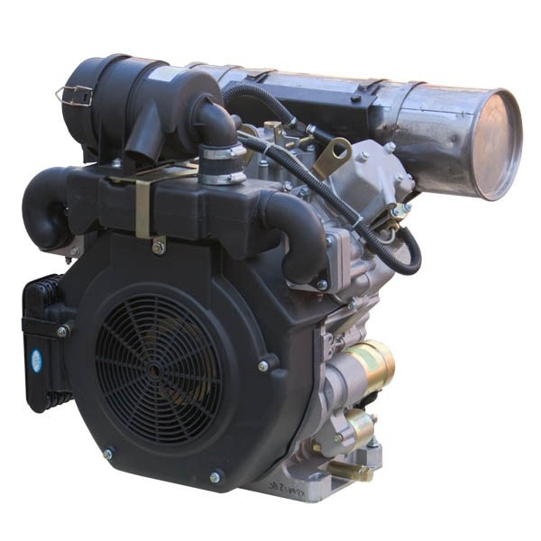 Дизельный двухцилиндровый двигатель GREEN-FIELD GF2V78F