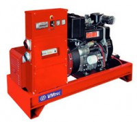 Стационарная дизельная трехфазная генераторная установка VMTEC PAD 13 TE