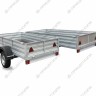 Прицеп "РУСИЧ 255" цинк (2500х1500х400мм) для перевозки грузов и техники