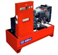 Стационарная дизельная трехфазная генераторная установка VMTEC SPLW 29 TE