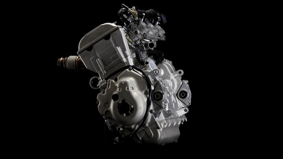 4-тактный двигатель Yamaha с верхним распределительным валом
