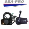 Купить однорычажный / двойной контроль управления для работы на лодке заслонкой газа и переключением передач ULTRAFLEX B90. Подходит для любого типа лодок. Машинка газ-реверс CFB SEA-PRO 
