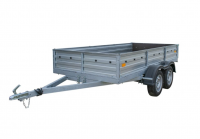 Автоприцеп РУСИЧ 355Д оцинкованный рессорная подвеска, две оси