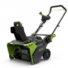 Снегоуборщик аккумуляторный Greenworks GD82ST, 82V, 56 см, бесщеточный