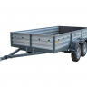 Автоприцеп СЛАВИЧ 355Д крашенный серый рессороная подвеска, две оси