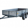 Купить Автоприцеп СЛАВИЧ 355Д крашенный серый рессороная подвеска, две оси