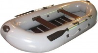 Лодка гребная ПВХ Пеликан 300, реечное дно