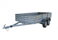 Автоприцеп РУСИЧ 325Д оцинкованный рессорная подвеска, две оси