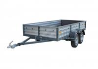Автоприцеп СЛАВИЧ 305Д 3000х1500х400 крашенный серый рессороная подвеска, две оси