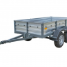Автоприцеп СЛАВИЧ 253Д 2460х1220х400 крашенный серый рессороная подвеска, две оси 