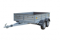 Автоприцеп РУСИЧ 255Д 2460х1500х400 оцинкованный рессорная подвеска, две оси