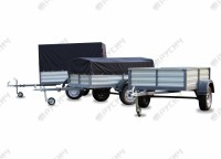 Тент с каркасом для прицепа "СЛАВИЧ \ РУСИЧ 223"