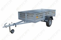 Прицеп "РУСИЧ 253" цинк (2500х1300х400мм) для перевозки грузов