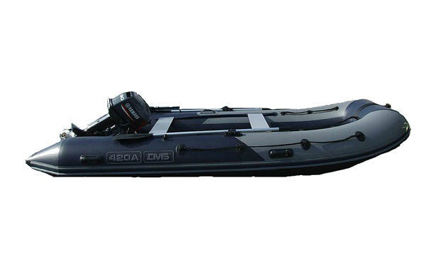 Надувная лодка с алюминиевой палубой ДМБ Альфа 420
