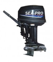 2х-тактный лодочный мотор Sea-Pro T 30JWS с водомётной насадкой (румпель, электростартер) 