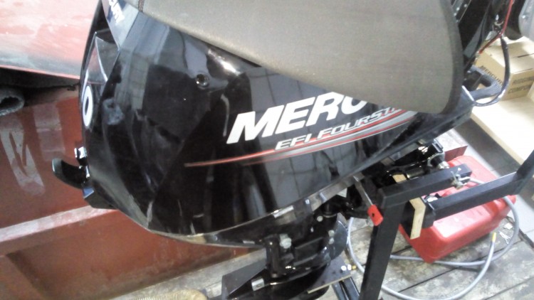 Неопреновый чехол - пыльник колпака (капота) лодочного мотора Mercury MF 10 -15 -20 EFI