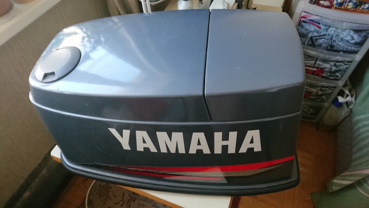 Неопреновый чехол - пыльник колпака (капота) лодочного мотора Yamaha 85, 90 AETOL