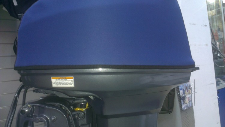 Неопреновый чехол - пыльник колпака (капота) лодочного мотора Yamaha 40XWS