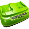 Купить G40UC8, 40V, 8А, быстрое зарядное устройство для 2-х аккумуляторов Greenworks