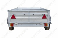 Прицеп "СЛАВИЧ 223" крашеный (2000х1230х400мм) для перевозки грузов