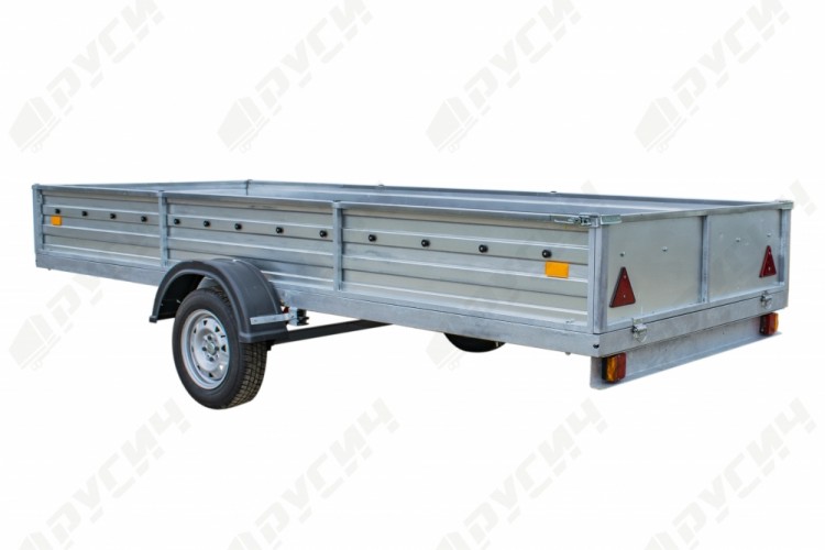 Прицеп "СЛАВИЧ 405" крашеный (4050х1500х400) для перевозки грузов и техники