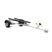 Лодочный авто-прицеп LAKER Smart Trailer 300 Light на рессорной подвеске, оцинкованный, 4700x1990x420 для перевозки лодок и гидроциклов