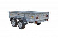 Автоприцеп РУСИЧ 253Д оцинкованный рессорная подвеска, две оси