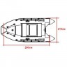 Купить транспортировочный тент для лодок ПВХ 290-320