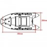 Купить транспортировочный тент для лодок ПВХ 290-320